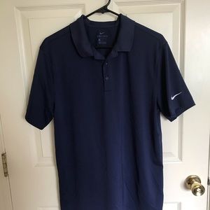 Nike DriFit Polo in Navy